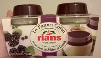 Panna Cotta mûre & cassis