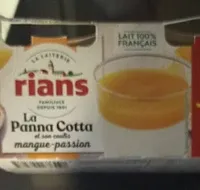 La Panna Cotta,  mangue-passion