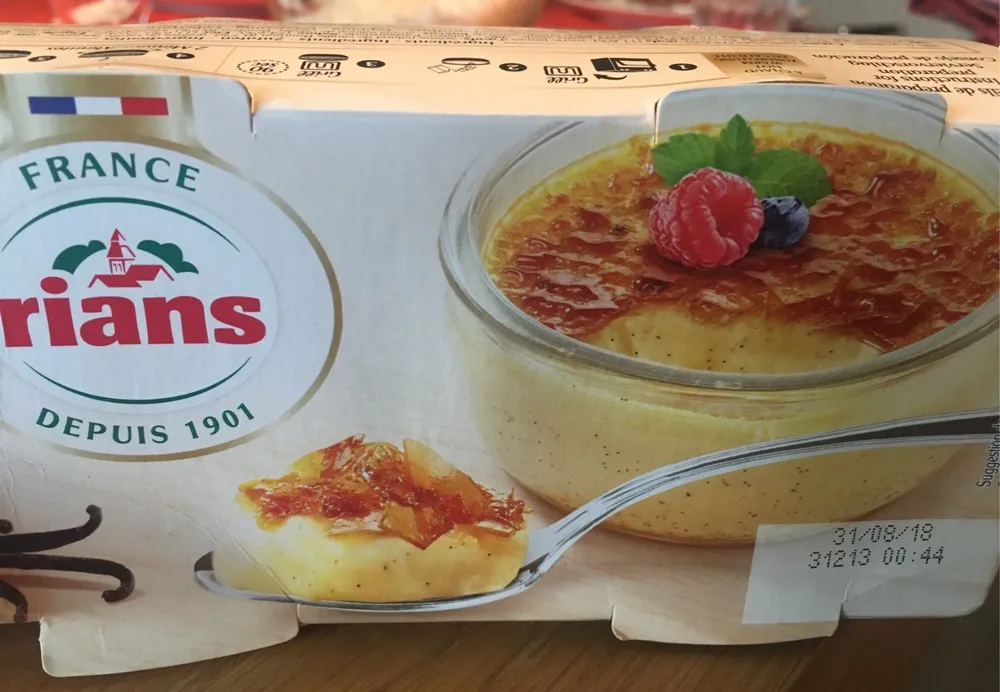 La creme brulee