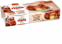 Les Choux vanille caramel beurre salé 2 x (78,5 g + 1,5 g)