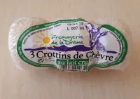 3 Crottins de Chèvre au lait cru