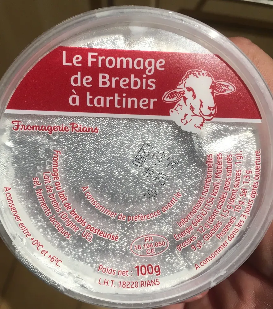 Le fromage de brebis à tartiner