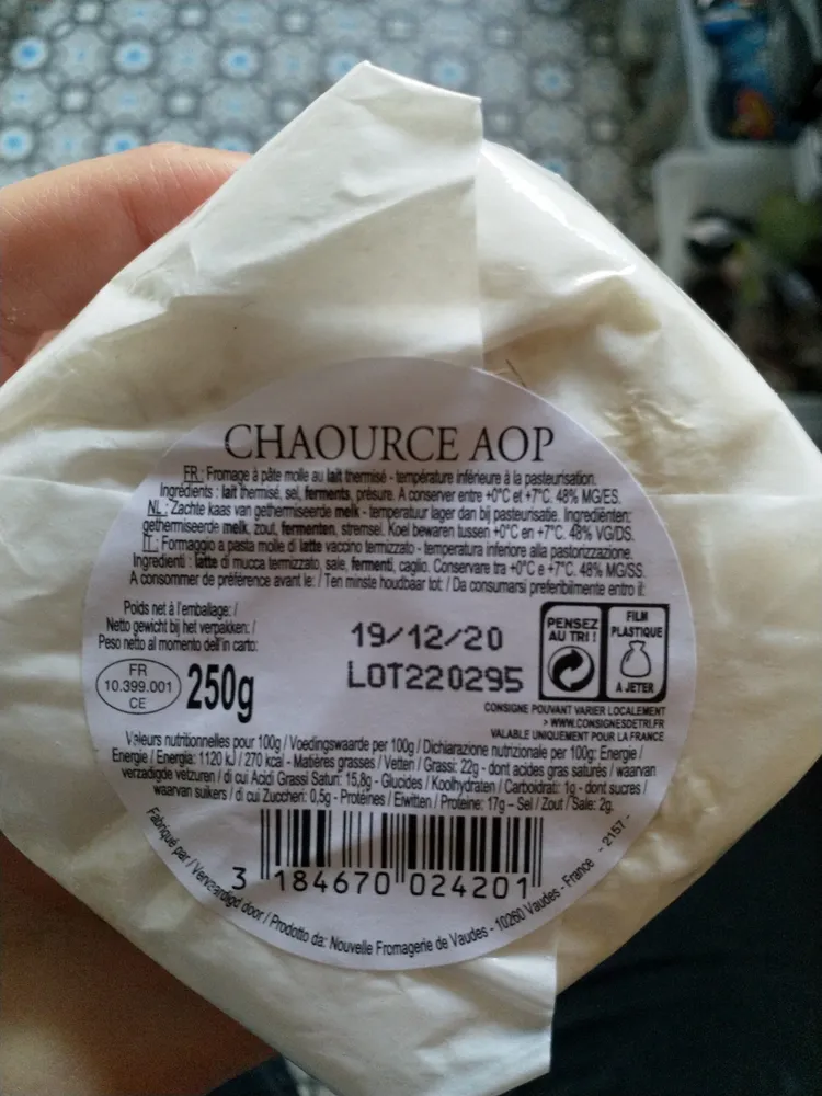 Chaource AOP