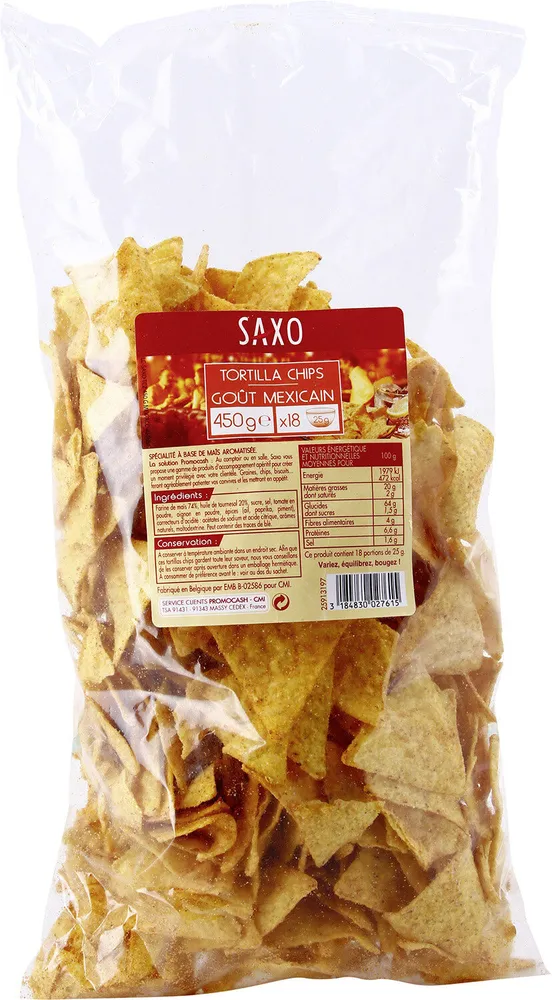 450G Tortilla Mexicaine Saxo