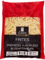 frites Préfrites surgelées / bi -température