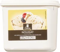 Crème glacée nougat