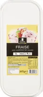 Fraise avec morceaux de fraises