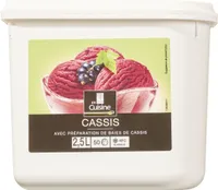 Cassis avec preparation de baies de cassis