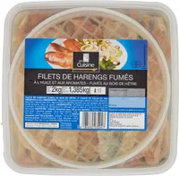 Filets de harengs à l'huile et aux aromates