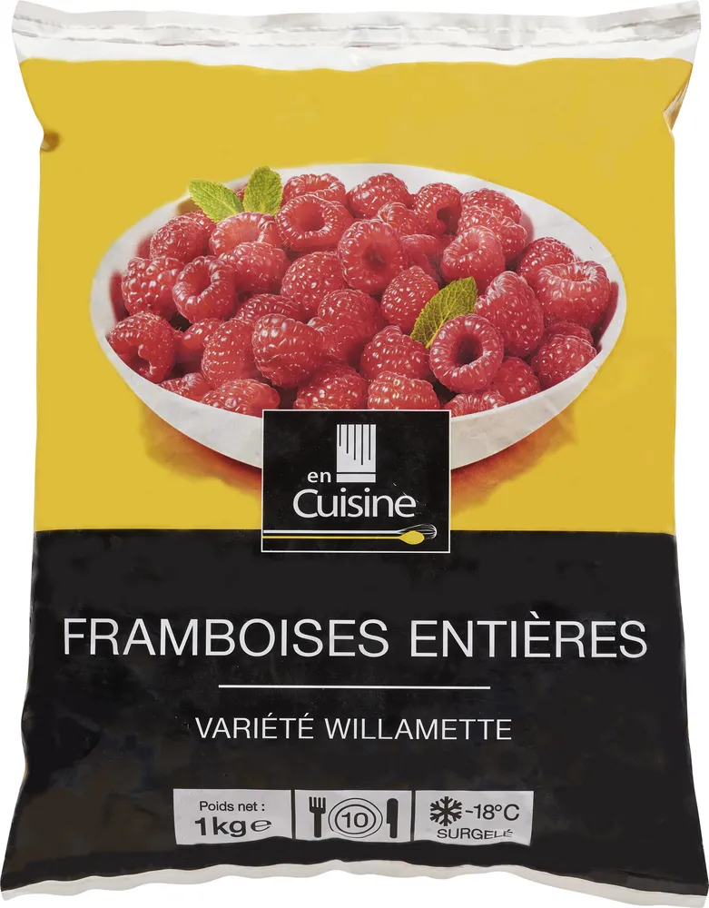 Framboises Entières