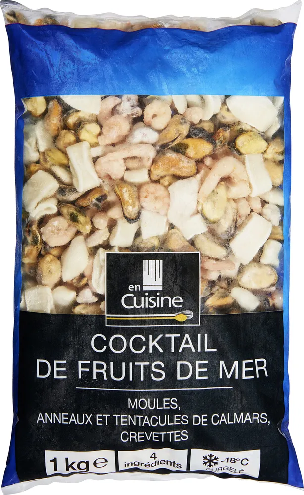 Cocktail de fruits de mer