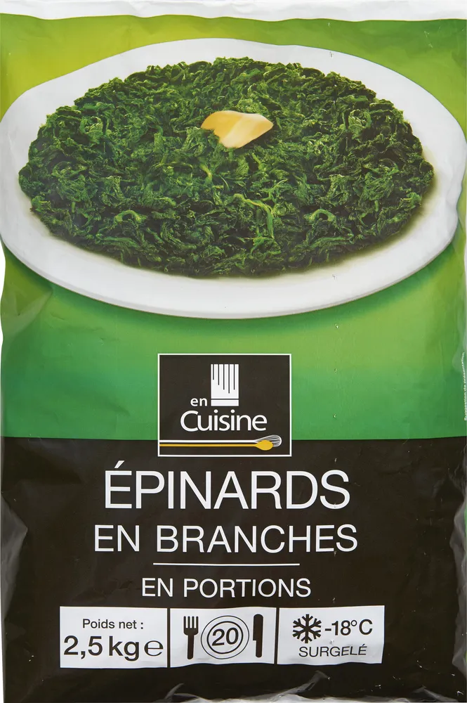 Épinard en branches
