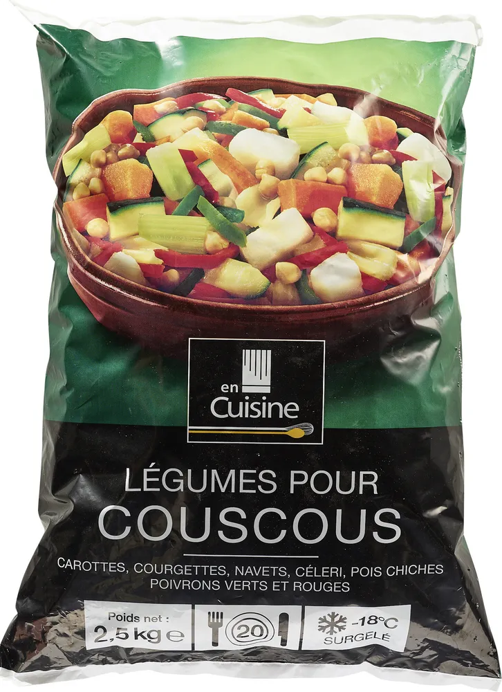 Légumes pour couscous