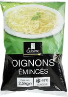 Oignons émincés