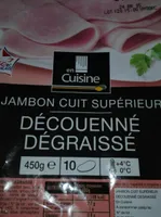 Jambon cuit supérieur decouenné degraissé