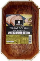 Terrine au lapin et aux noisettes