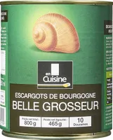 Escargots de bourgogne belle grosseur