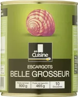 Escargots belle grosseur