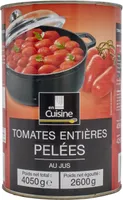 Tomates entières pelées au jus