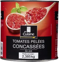 Pulpe de tomates en cubes au jus