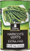 Haricots verts extra fins
