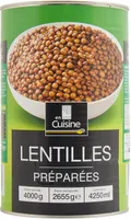 Lentilles Préparées