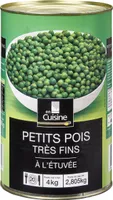 Petits pois très fins