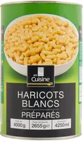 Haricots blancs prepares