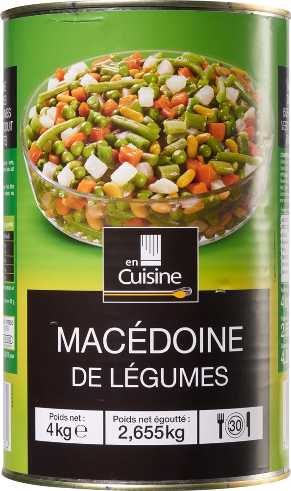 Macédoine de légumes