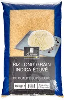 Riz long grain indica étuvé