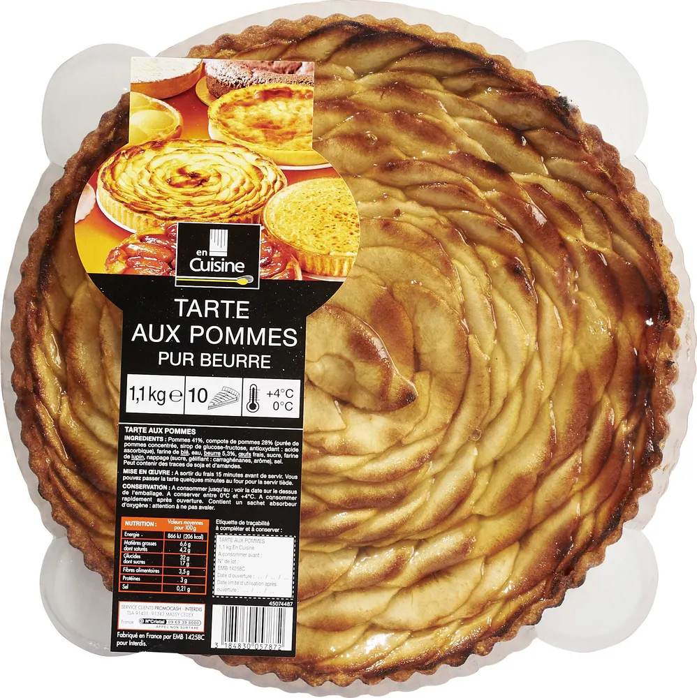 Tarte aux pommes