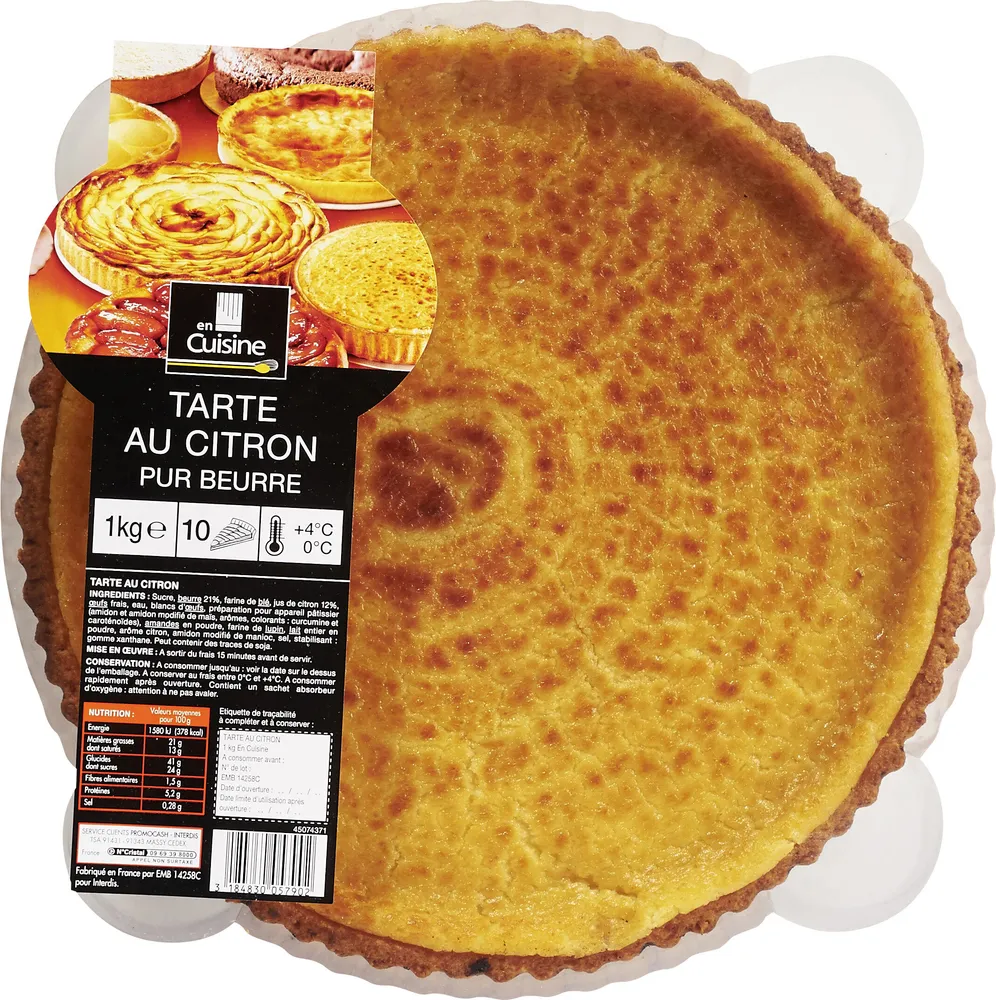Tarte au citron