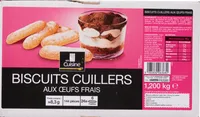 Biscuits cuillers aux œufs frais