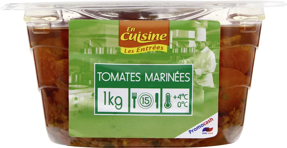 Tomates marinées