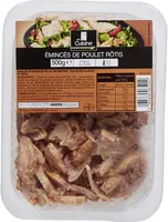 Emincé de poulet roti