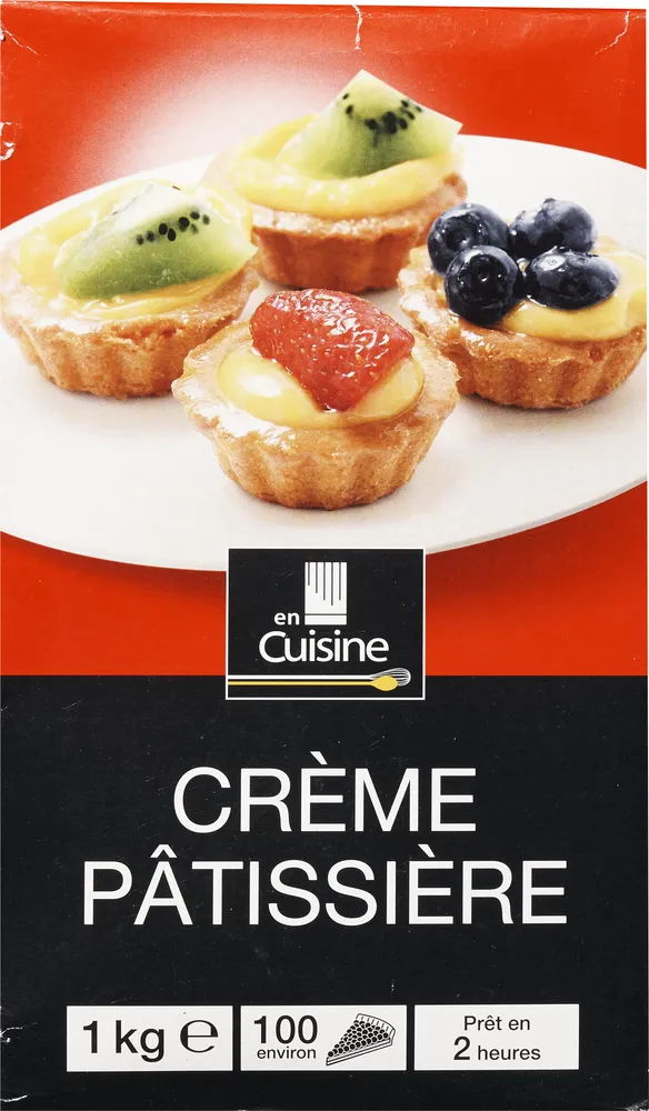 Crème pâtissière