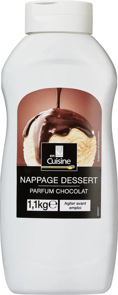 Nappage dessert parfum chocolat