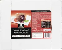 Cœur fondant au chocolat
