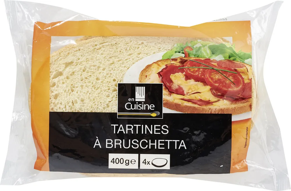 Tartine a brushetta