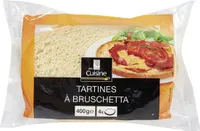 Tartine a brushetta