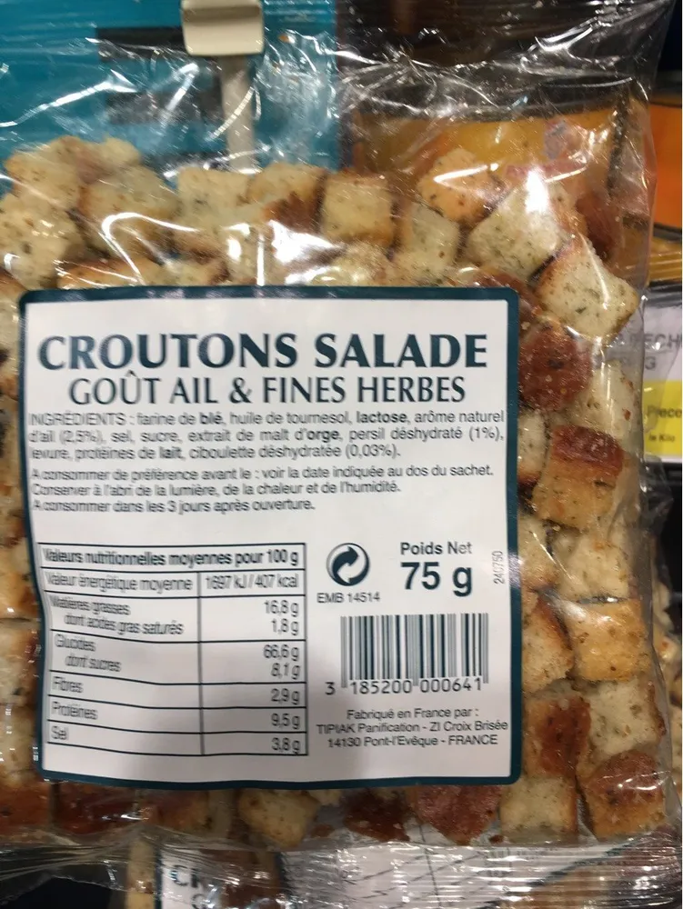 Croutons salade