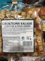 Croutons salade