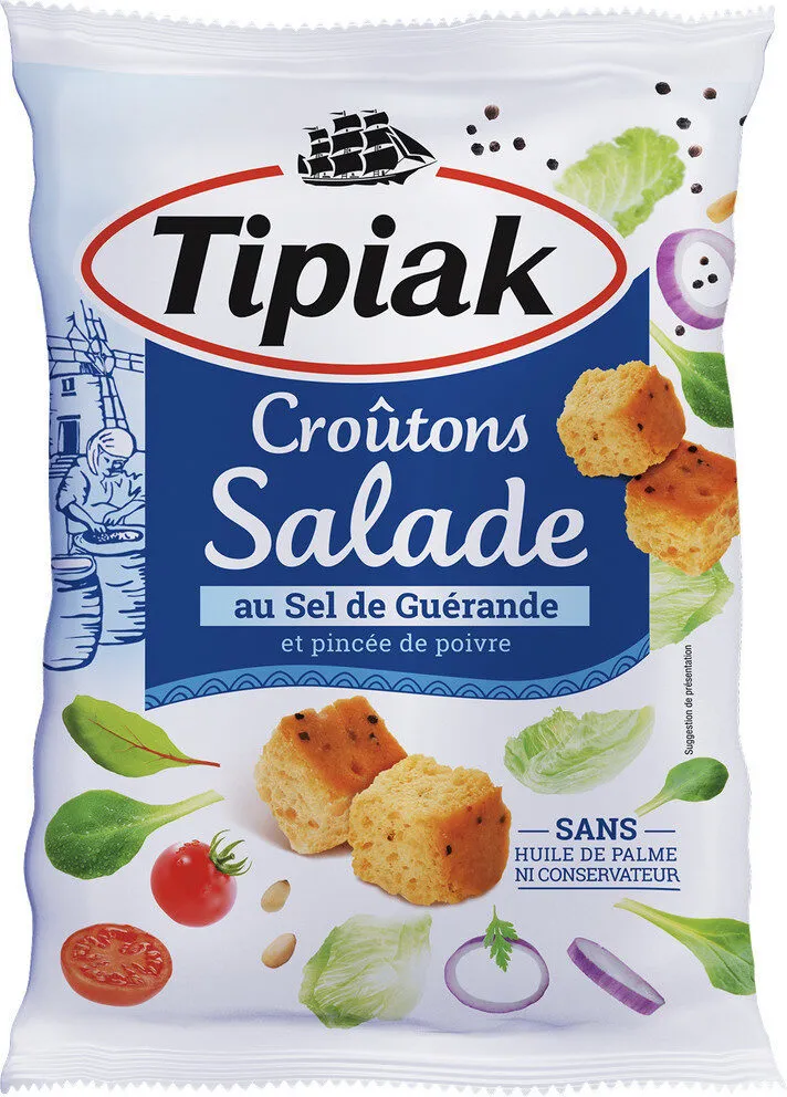Croûtons salade nature