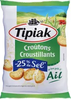 Croûtons à l’ail -25% de sel Tipiak