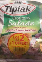 Croûtons salade ail fines herbes