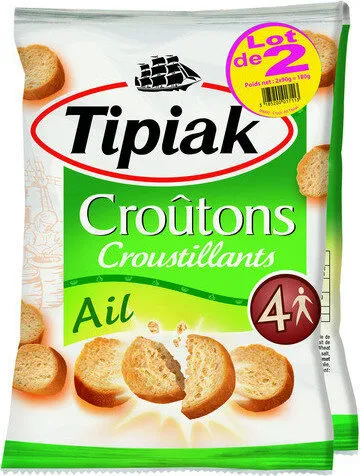 Croutons ail 2x90g tipiak