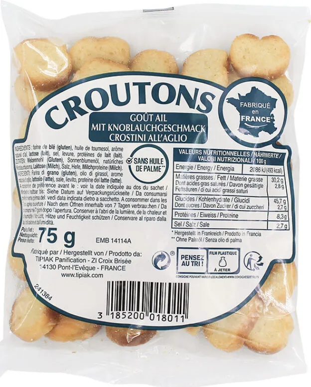 Croûtons Goût Ail