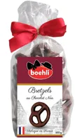 Mini bretzels au chocolat noir