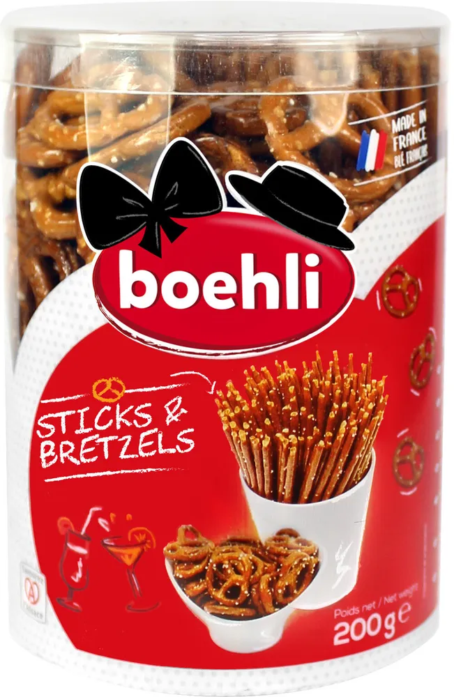 Tubo sticks/bretzels