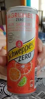 Schweppes agrumes zéro